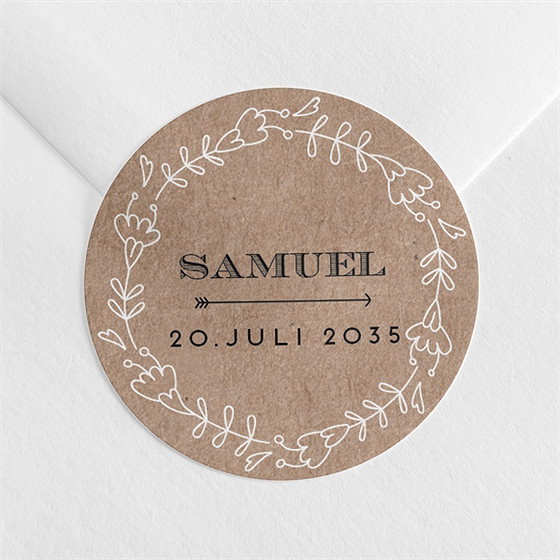 Sticker Geburt Kraft & Co