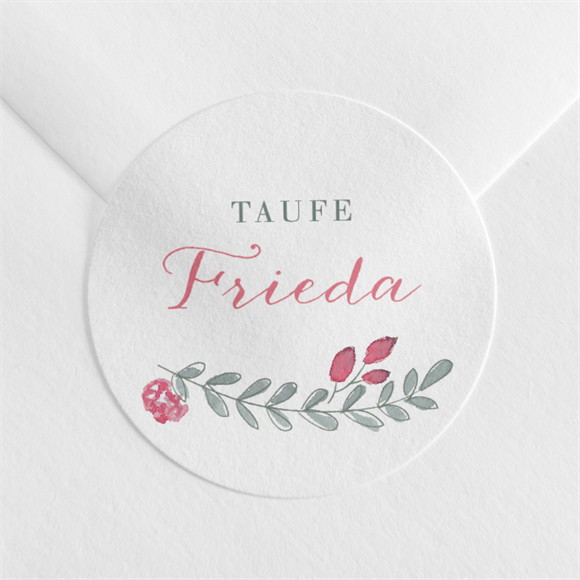 Aufkleber Taufe Rosenkranz ref.N360777