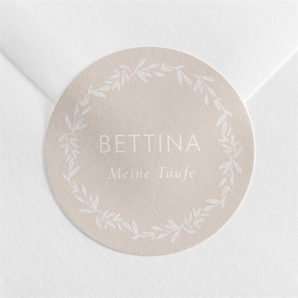 Aufkleber Taufe Goldene Taube ref.N360421