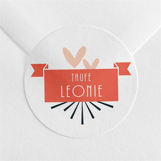 Aufkleber Taufe Fotobox