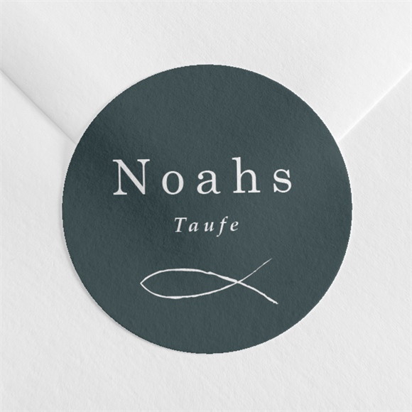 Aufkleber Taufe Fisch ref.N360376