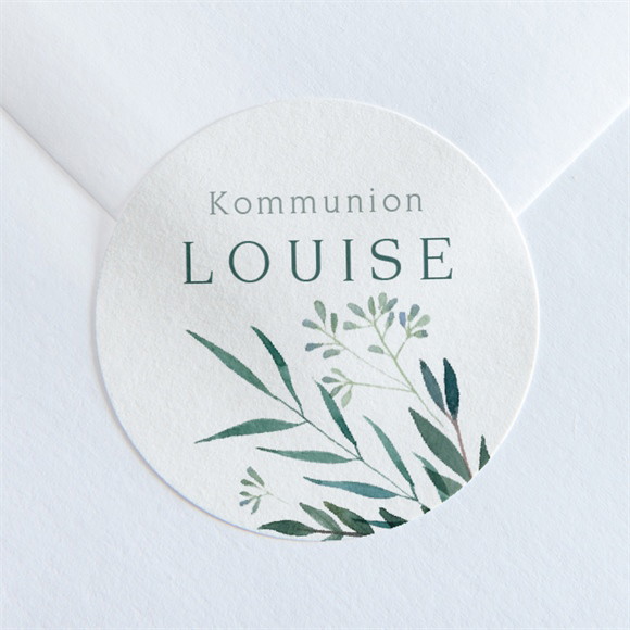 Aufkleber Kommunion Gartenfest ref.N360126