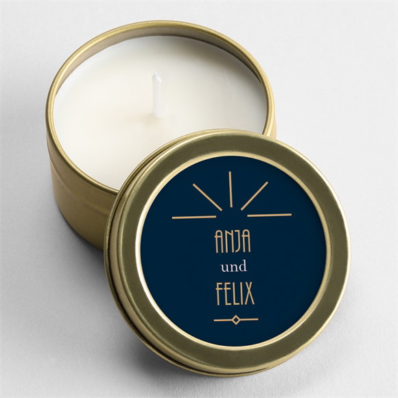 Kerze Hochzeit Art déco ref.N360633