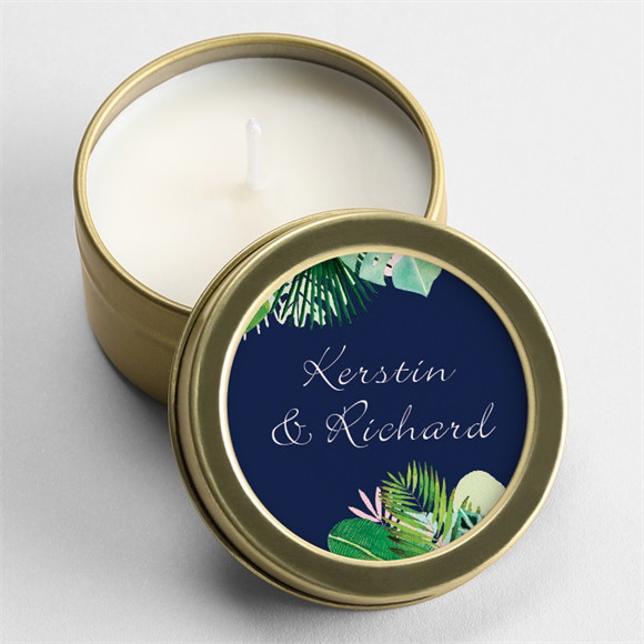 Kerze Hochzeit Tropische Wärme ref.N360677