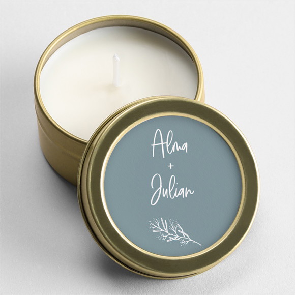 Kerze Hochzeit Liebeszeichnung ref.N360732