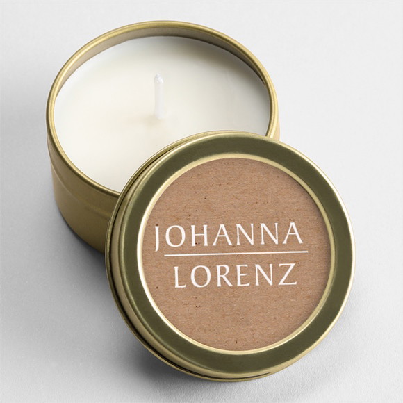 Kerze Hochzeit Blätterschmuck ref.N360321