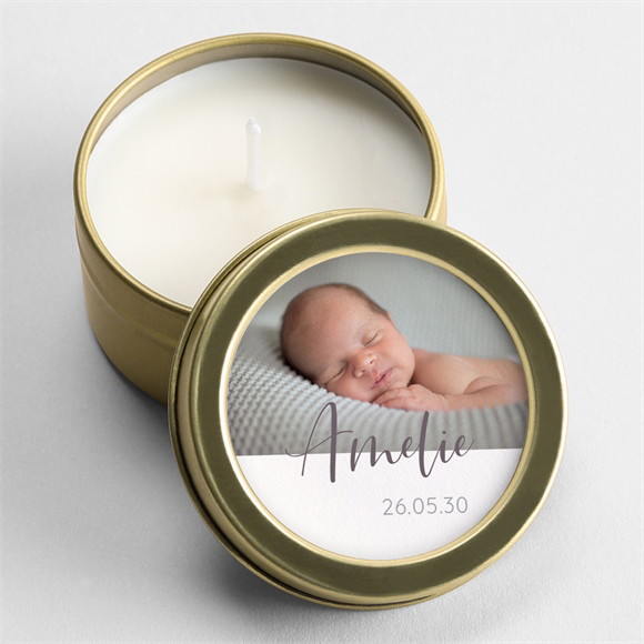 Kerze Geburt Magnetkarte Fotoautomat ref.N360940