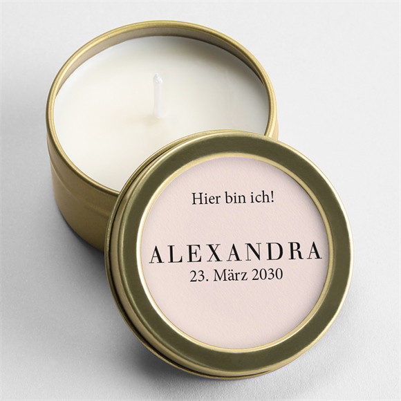 Kerze Geburt Foto mit Rahmen ref.N360888