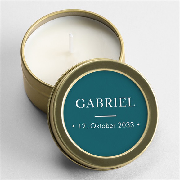 Kerze Geburt Sein kleines Bild ref.N360873