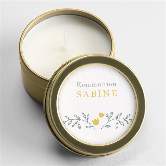 Kerze Kommunion Profil ref.N360584