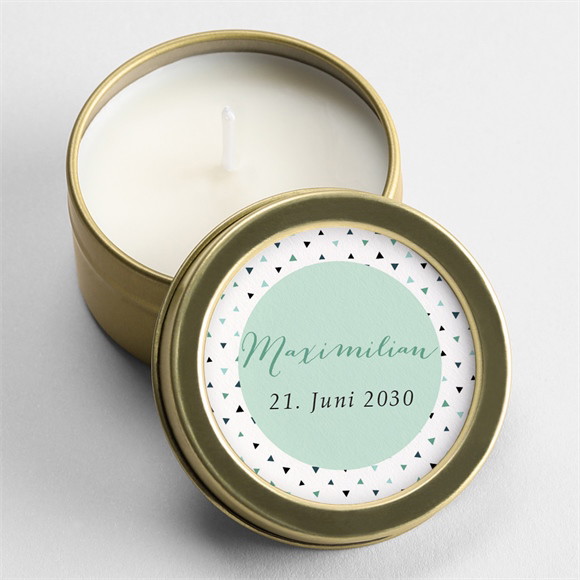 Kerze Kommunion Festlich schick ref.N360826