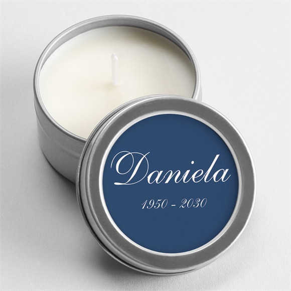 Kerze Trauer Sanftmut ref.N360621