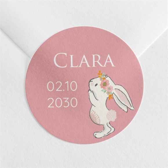 Sticker Geburt Magnetkarte Poesie ref.N3601015