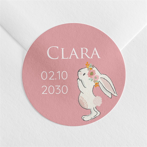 Sticker Geburt Magnetkarte Poesie