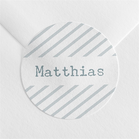 Sticker Geburt Foto Patchwork