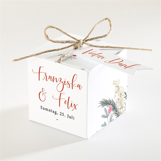 Geschenkbox Hochzeit Frühlingsdüfte