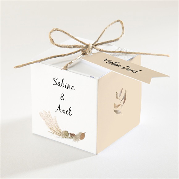 Geschenkbox Hochzeit Herbstkranz ref.N340355
