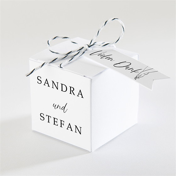 Geschenkbox Hochzeit Skizze