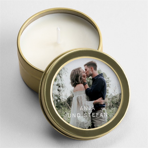 Kerze Hochzeit Lorbeergrün ref.N3601110