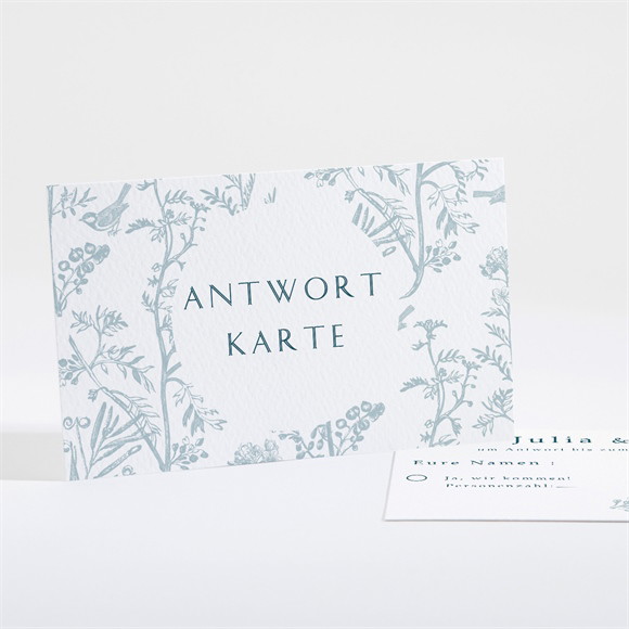 Antwortkarte Hochzeit Exklusive Freude ref.N161251