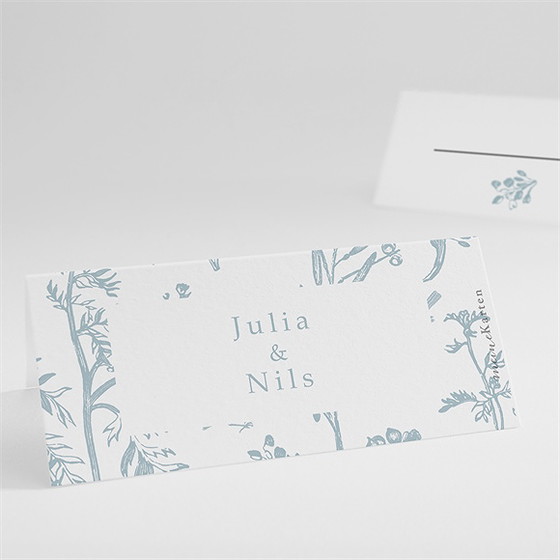 Tischkarte Hochzeit Exklusive Freude