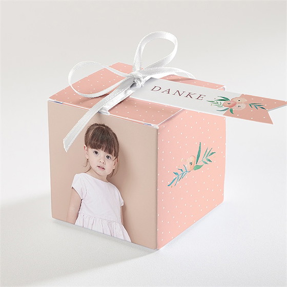 Geschenkbox Kommunion Zartes Rosa