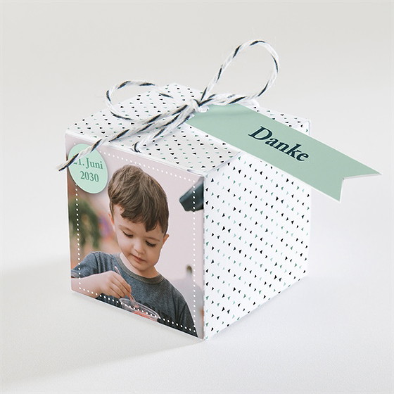 Geschenkbox Kommunion Festlich Schick