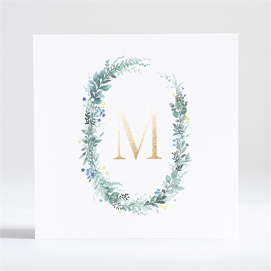 Trauerdanksagung Sehnsucht - Gold