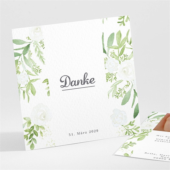 Dankeskarte Kommunion Ornamente