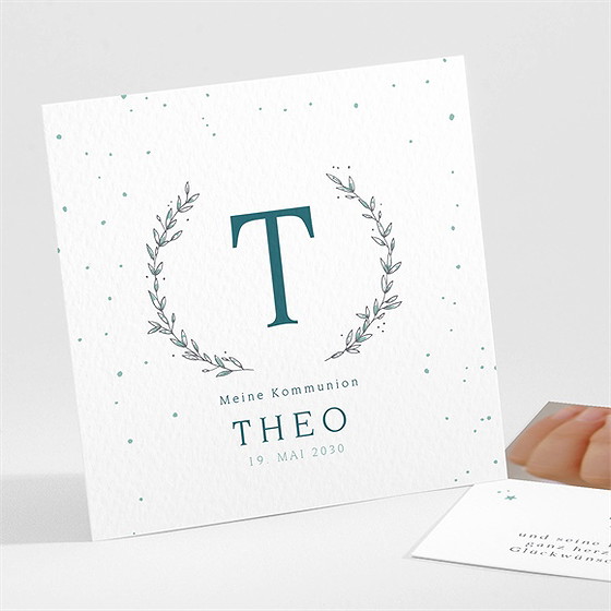 Dankeskarte Kommunion Meine Krone