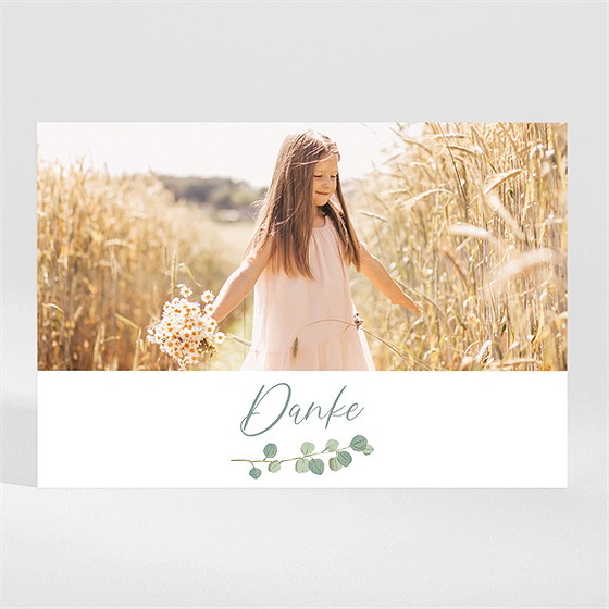 Dankeskarte Kommunion Anmut