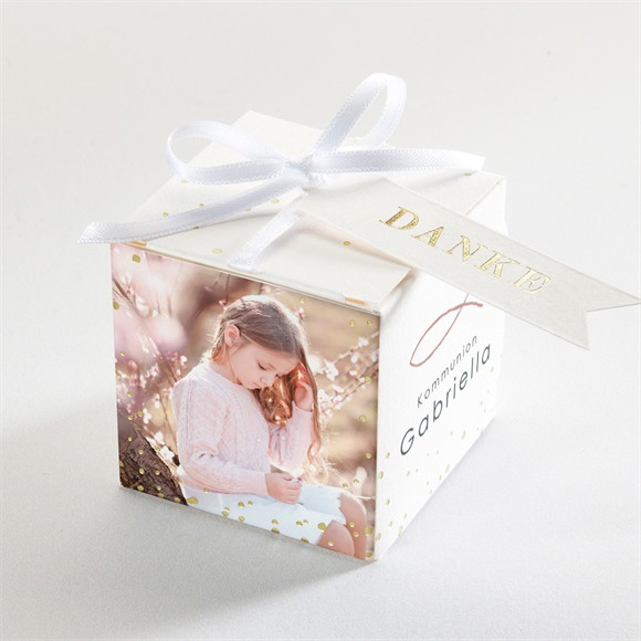 Geschenkbox Kommunion Heiliger Tag - Gold ref.N340327