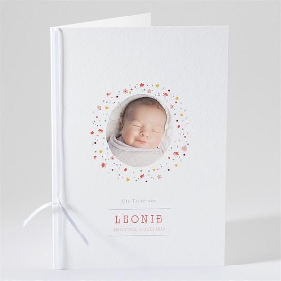 Kirchenheft Taufe Blühendes Glück ref.N491166