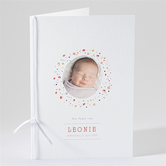 Kirchenheft Taufe Blühendes Glück