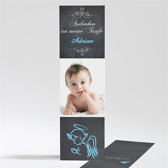 Andenken Taufe Blauer Engel