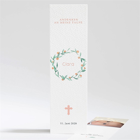 Andenken Taufe Wildblumen