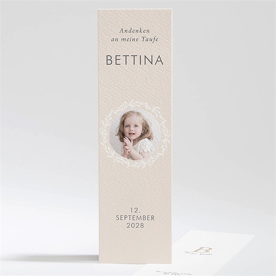 Andenken Taufe Goldene Taube