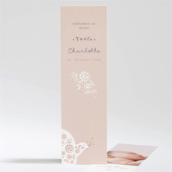 Andenken Taufe Friedenstaube ref.N20158
