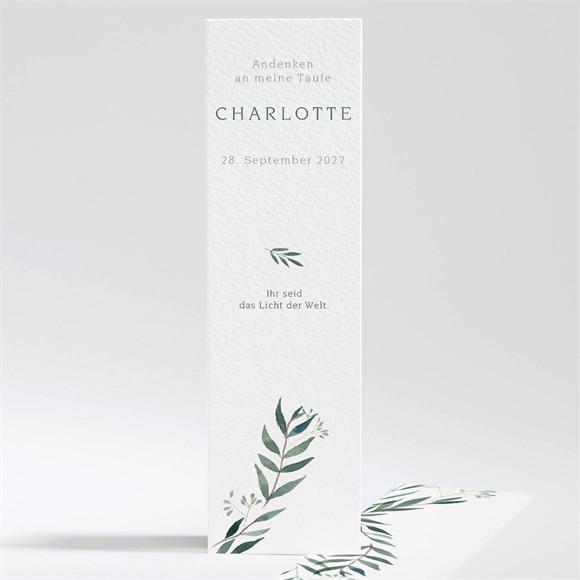 Andenken Taufe Pflanzenschmuck ref.N20179