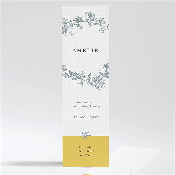 Andenken Taufe Fröhliches Porträt