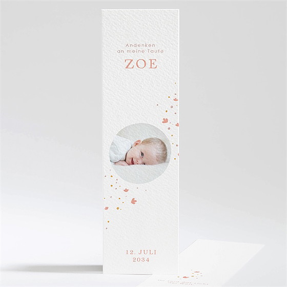 Andenken Taufe subtiles flechten