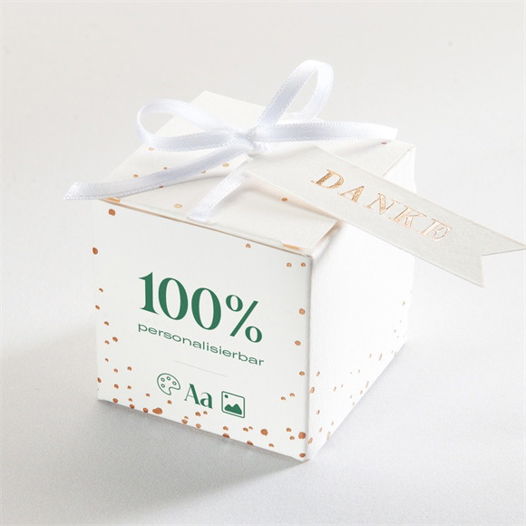 Geschenkbox Kommunion Blanco-Kupfer ref.N340505