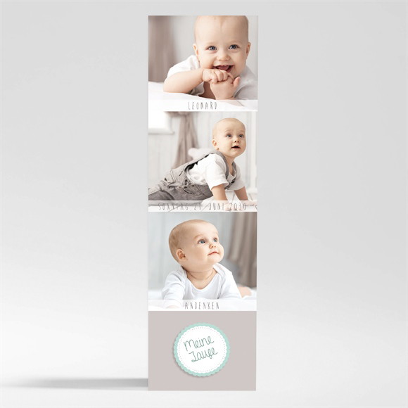 Andenken Taufe Mein Tag - Magnet ref.N200425