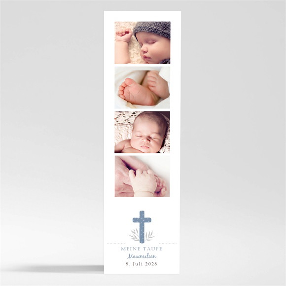 Andenken Taufe Foto Mosaik - Magnet ref.N200431