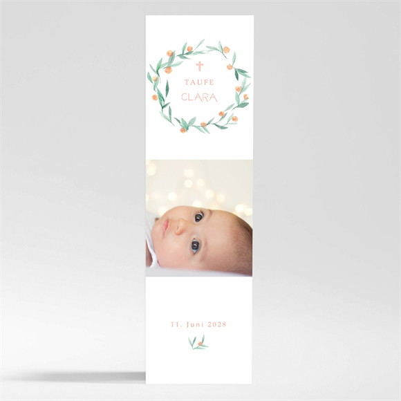 Andenken Taufe Wildblumen - Magnet ref.N200407