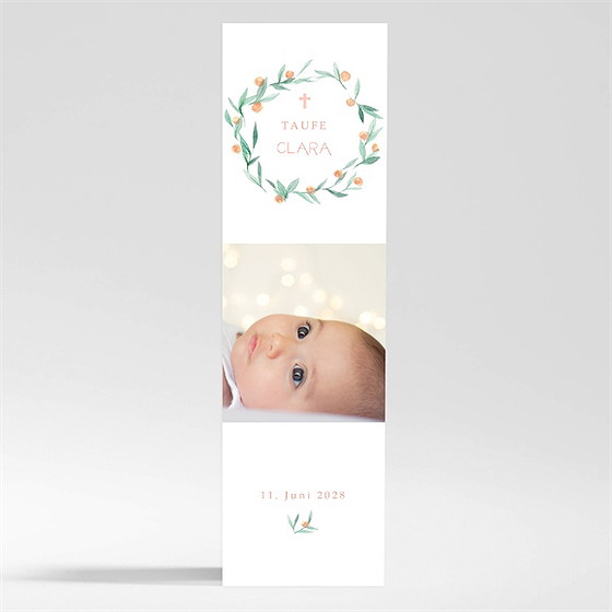 Andenken Taufe Wildblumen - Magnet