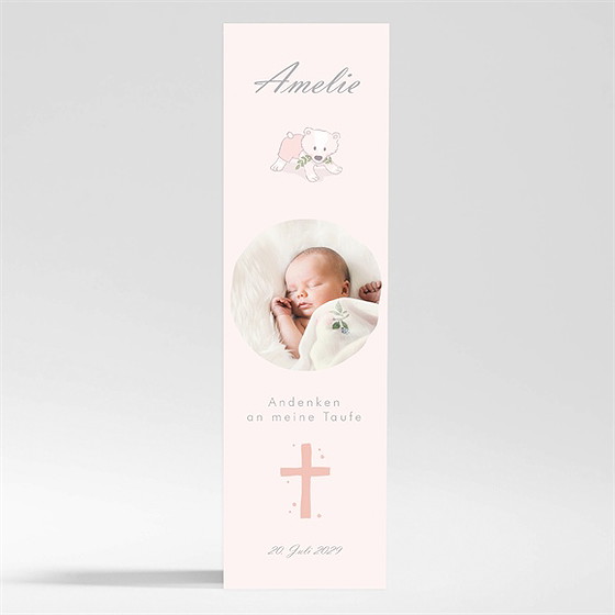 Andenken Taufe Mein Kleines Lesezeichen -Magn