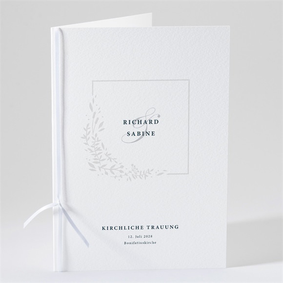 Kirchenheft Hochzeit Schlicht & Elegant ref.N491217