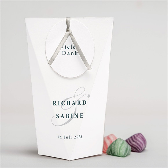 Geschenkbox Hochzeit Schlicht & Elegant - Schachtel ref.N520127