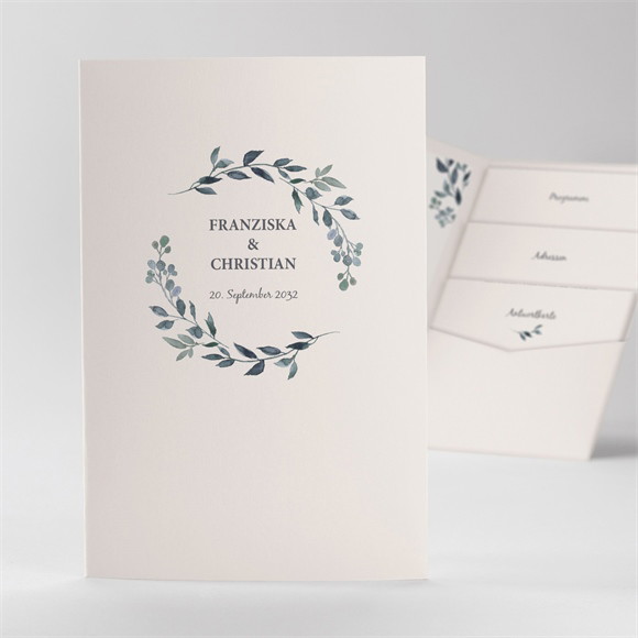 Hochzeitseinladung Schöner Glanz ref.N84102